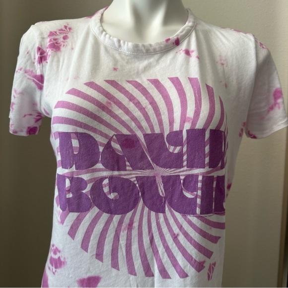 Chaser David Bowie Tie-Dye Graphic T-shirt Size S - Picture 3 of 14
